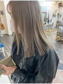 ハイトーングレージュ◆冬におすすめのダブルカラー