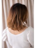 外国人風バリアージュ逆グラデーションZ北浦和10代20代30代
