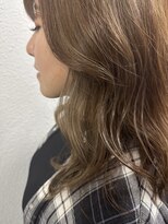 ジェナ(Jena)&nbsp;透け感ベージュインナーカラー