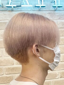 レプリカ 上大岡(Replica) Milk Tea×メンズマッシュショート