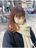 ＊オレンジカラー＊@ever_mito[渋谷駅/髪質改善]