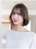 20代30代大人かわいい似合わせカット韓国ボブ前髪イメチェン