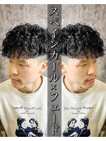 レジット メンズ ヘアサロン(LEGIT MEN's HAIR SALON)&nbsp;スペインカール×フェードスタイル