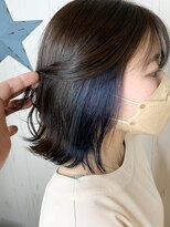 リブ(Live)&nbsp;《インナーカラー》ネイビー