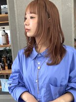 ロンドワン 三宮元町(Lond one) 韓国レイヤーカット/ヨシンモリフェイスレイヤー/艶髪カラー