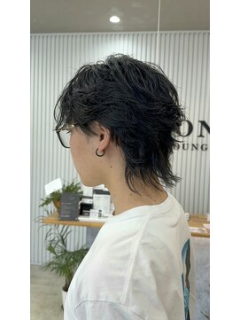 ルノン リー(LUNON:re) Men'sウルフ×パーマStyle