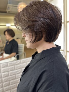 トランクサロンカッパード 大人マッシュボブ＋イルミナカラー＋生コラーゲントリートメント