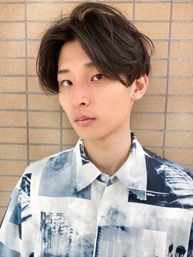 リコバイアフロート(riko by afloat) カルマパーマ/大人カッコいい/ウルフカット[メンズカット竹田]