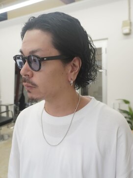 ボウ(BOW) 【BOW style】メンズボブパーマ      [本町/心斎橋/堺筋本町]