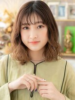 カバーヘア ブリス 北浦和(COVER HAIR bliss)&nbsp;裾カラーニュアンスパーマ韓国風ミディアムc5北浦和20代30代40代