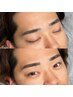 メンズアイブロウwaxスタイリング（眉メイク仕上げ）/メンズ眉毛