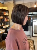 【札幌白石】アンブレラカラー/大人デザインカラー/ボブ