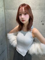 ロンド レア 天神大名店(Lond Le’a) 小顔に見せるヘア/ワンレン/ボブウルフ/ネビージュ/黒髪カタログ