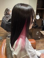 ランソ 新宿(RUNSO)&nbsp;暗めカラー×グランマッシュ×デザインカラー