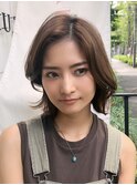 レイヤーボブ　大人ボブ　広尾　恵比寿　30代　40代
