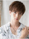 20代30代カジュアルアースカラーメンズショートY草加