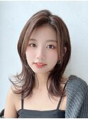 [木原]20代30代40代大人かわいいミディアムレイヤー