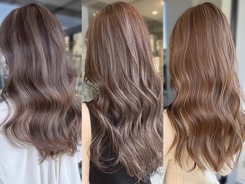 ルシードスタイルサワ(LUCIDO STYLE sawa)の写真/《新規/カット＋アディクシーカラー＋TR¥11000》透明感のあるデザインカラーで最旬トレンドStyleに♪