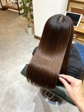 ヘアーサロン ジュエール(jyue-ru) #美髪ストレート#北谷#髪質改善#縮毛矯正#トリートメント