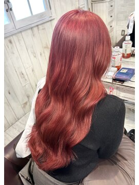 レイラバイアフロート 吉祥寺(Lila by afloat) 韓国ヘア/暖色カラー/チェリーレッド/髪質改善