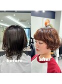 ゆるパーマBob