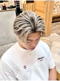 バレイヤージュ20代30代40代◎シャドールーツフェザーパーマ