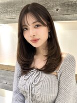 エヌアイ オモテサンドウ(ni omotesando) ワンカール 顔まわりカット レイヤーカット【肥田亜沙美】