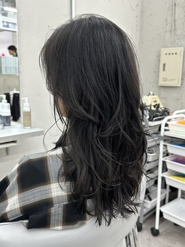 アルテヘアー(arte HAIR) 【arteHAIR】くびれと動きで魅せる韓国風ロングレイヤー