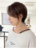 ハイライトバレイヤージュダブルカラーケアブリーチ20代30代