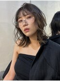 【 ミディアムレイヤー × オリーブグレージュ 】浅野美紀