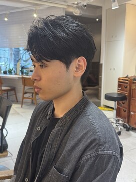 キャンバス バイ ネオリーブ 横浜西口(Canvas by neo.) 横浜★毛流れメンズパーマフェザーパーマ