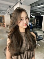 ザシェノンウメダ(THA CHAINON UMEDA) 心斎橋/着物ヘア/大人ガーリー/ダークアッシュ/似合わせカット