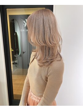 ラキング ギンザ トウキョウ(LAKING GINZA) クラゲヘアー/小顔に見せるヘア/ココアベージュ/銀座駅