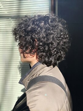 トオ(TOH) メンズパーマくるくるパーマ癖毛カットマッシュパーマ癖毛パーマ