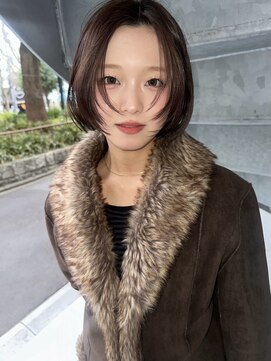 アルテヘアー(arte HAIR) 顔まわりデザイン × 透明感ブラウン