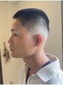 坊主フェード