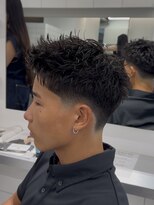 グルーマーズクレッジ 渋谷店(GROOMER/S CREDGE) テーパースパイキーショート
