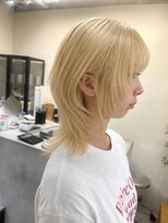 ユニ 江坂(Uni.)&nbsp;ウルフカット 中性ウルフ ウルフレイヤー　レイヤーカット