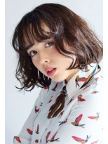 リマ(RIMA)&nbsp;【RIMA】HARUKI 外国人風☆くせ毛Bob×パーマstyle
