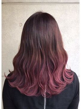 クリープ(Cleep) グラデーションカラー×チェリーレッド