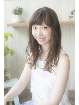 フレイムス ヘアアンドリラックス 東川口店(Frames hair&relax) しなやか ゆるウエーブ