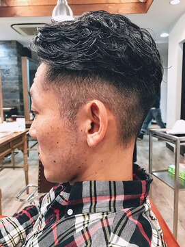 パース(PARS) ショートワイルドツーブロックセミウエット【PARS内山祐志】