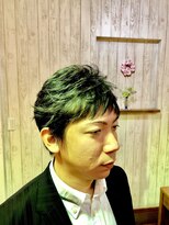 ヘアーショップ ロコロコ(Roco Roco)&nbsp;やわらか前髪矯正 メンズカジュアルハネショート