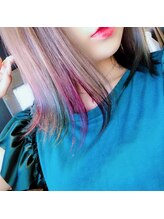 バレッタ(Hair salon Valletta) ユニコーンカラー