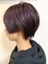 ペネロープ(Penelope)&nbsp;【新宿ペネロープ】ショート×暗髪ボルドーカラー  担当 RYO