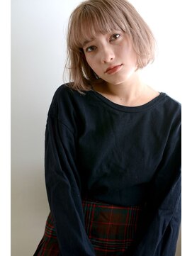 ミラバイグリーン(Mira by green) ｗｈite beige 【丸みショート】bob #1