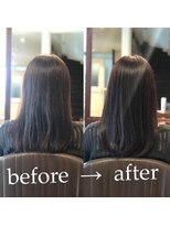 オハナ(ohana)&nbsp;【ohana 表参道】ケラチントリートメント×大人のベイクドカラー