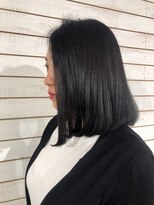 ビーヘアサロン(Beee hair salon) 【渋谷エクステBeee/安部 郁美】A/W NewStyleワンレンボブ