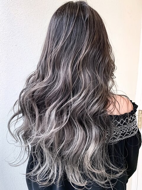 Ars hair　グラデーションカラー×シルバーグレージュ