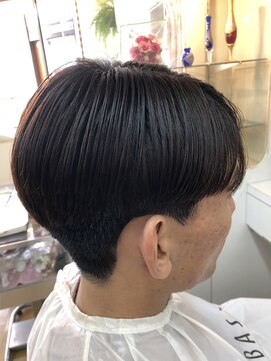 香芝美容室 ショートマッシュ